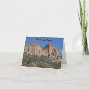Denken Sie an Ihre Karte - Zion