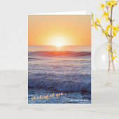 Denken Sie an Ihre Karten - Leere Innenseite (Gelbe Blume)