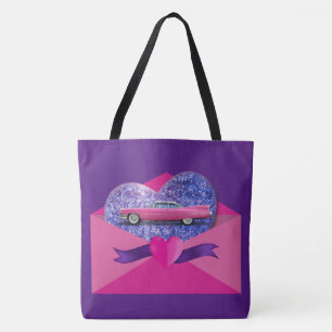 Denken Sie an Ihre Lila Schultertasche Tasche