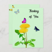 Denken Sie an Ihre Mitteilungskarten (Vorne/Hinten)