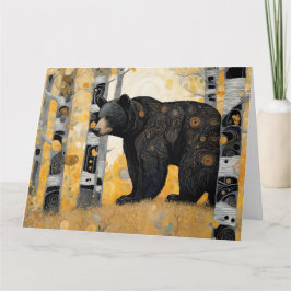 Denken Sie an Ihre Niedliche Bärenumarmung Karte