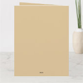 Denken Sie an Ihre Niedliche Bärenumarmung Karte (Rückseite)