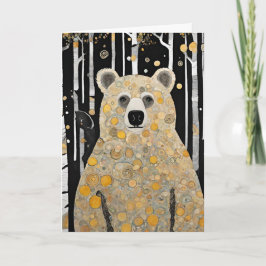 Denken Sie an Ihre Niedliche Bärenumarmung Karte