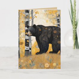 Denken Sie an Ihre Niedliche Bärenumarmung Karte