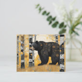 Denken Sie an Ihre Niedliche Bärenumarmung Postkarte (Stehend Vorderseite)