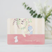 Denken Sie an Ihre Niedliche Grußkarte (Stehend Vorderseite)