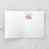 Denken Sie an Ihre Niedliche Teddy-Bären-Liebe Karte (Innenseite)