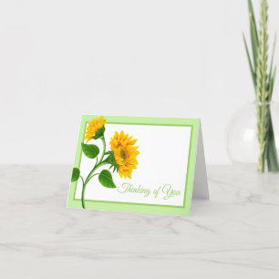 Denken Sie an Ihre Note Card Dankeskarte