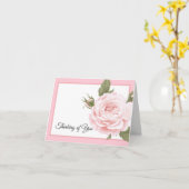 Denken Sie an Ihre Note Card Karte (Gelbe Blume)
