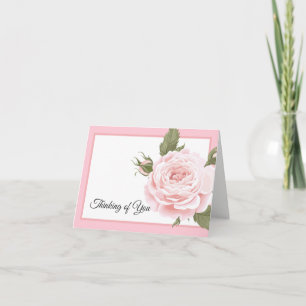 Denken Sie an Ihre Note Card Karte