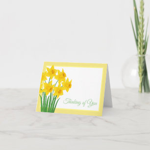 Denken Sie an Ihre Note Card Karte