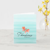 Denken Sie an Ihre Note Card Karte (Gelbe Blume)