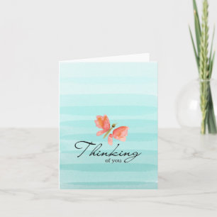 Denken Sie an Ihre Note Card Karte
