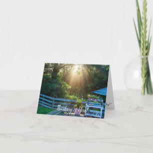 Denken Sie an Ihre Note Card. Mitteilungskarte