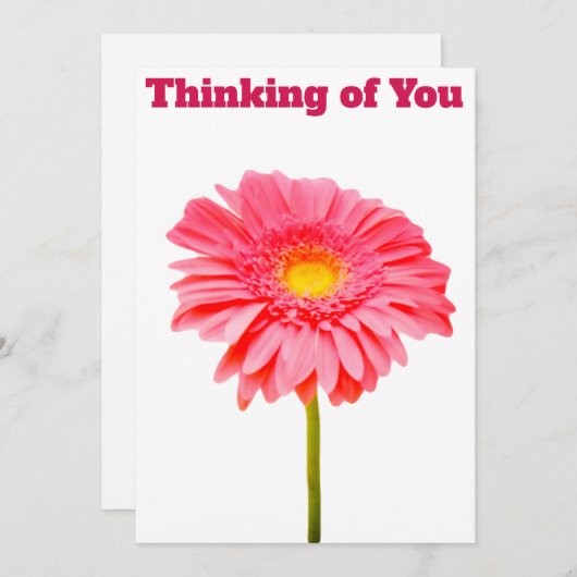 Denken Sie an Ihre Notecard Einladung (Vorne/Hinten)