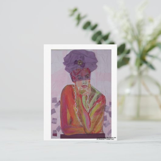 Denken Sie an Ihre Postkarte (Stehend Vorderseite)