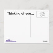 Denken Sie an Ihre Postkarte (Rückseite)