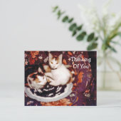 Denken Sie an Ihre Postkarte (Stehend Vorderseite)