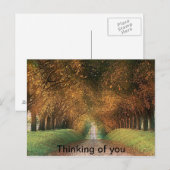 Denken Sie an Ihre Postkarte (Vorne/Hinten)