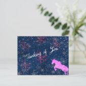 Denken Sie an Ihre Postkarte (Stehend Vorderseite)