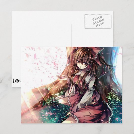 Denken Sie an Ihre Postkarte (Vorne/Hinten)