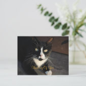 Denken Sie an Ihre Postkarte (Stehend Vorderseite)