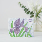 Denken Sie an Ihre Postkarte (Stehend Vorderseite)