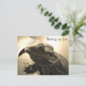 Denken Sie an Ihre Postkarte (Stehend Vorderseite)