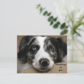 Denken Sie an Ihre Postkarte (Stehend Vorderseite)