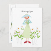 Denken Sie an Ihre Postkarte (Vorne/Hinten)