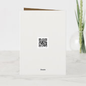 Denken Sie an Ihre Raindrops mit goldenem Licht Karte (Rückseite)