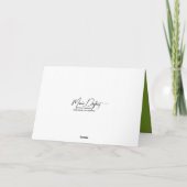 Denken Sie an Ihre Schnecke im Garten Karte (Rückseite)