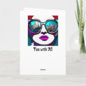 Denken Sie an Ihre Schwester Karte (Rückseite)