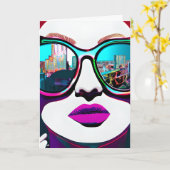 Denken Sie an Ihre Schwester Karte (Gelbe Blume)