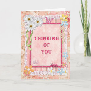Denken Sie an Ihre Scrapbooking Bootkarte Karte