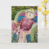 Denken Sie an Ihre Skepsis Karte (Gelbe Blume)