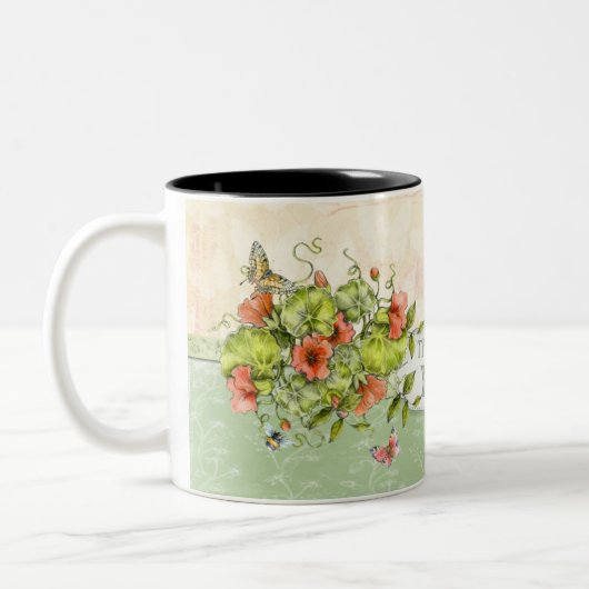 Denken Sie an Ihre Tasse - Florals (Links)