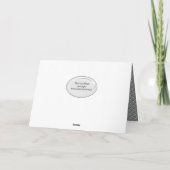 Denken Sie an Ihre Toilettenpapierrolle Karte (Rückseite)