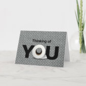 Denken Sie an Ihre Toilettenpapierrolle Karte (Vorderseite)