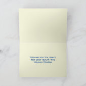 Denken Sie an Ihre Urlaubskarte Karte (Innenseite)