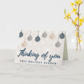 Denken Sie an Ihre Urlaubskarte Karte (Gelbe Blume)