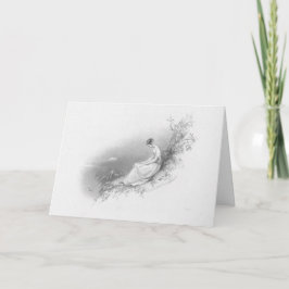 Denken Sie an Ihre Vintage Karte