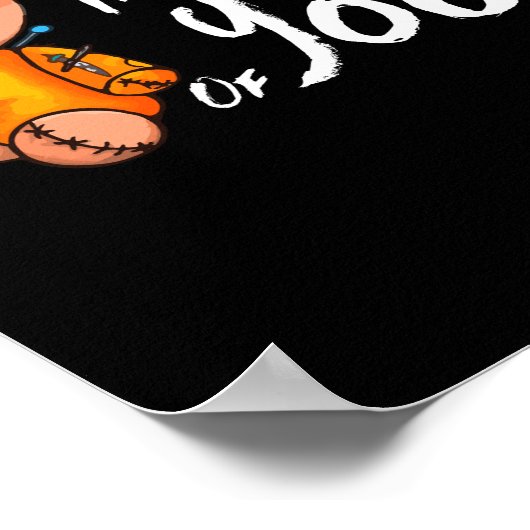 Denken Sie an Ihre Voodoo-Puppe Poster (Ecke)