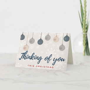 Denken Sie an Ihre Weihnachtskarte Karte