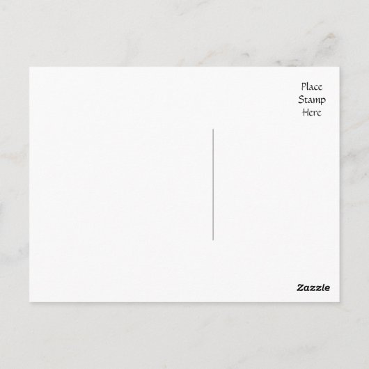 Denken Sie an Ihren englischen Bulldog Puppy Dog P Postkarte (Rückseite)