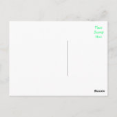 Denken Sie an Ihren englischen Bulldog Puppy Dog P Postkarte (Rückseite)