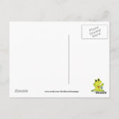 Denken Sie an Ihren Frosch Postkarte (Rückseite)