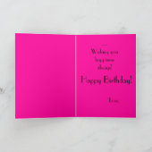 Denken Sie an Ihren Geburtstag... Karte (Innenseite)