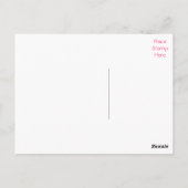 Denken Sie an Ihren Mops Puppy Dog Postkarte (Rückseite)