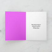 Denken Sie an Ihren Schmetterlingsgarten Karte (Innenseite)